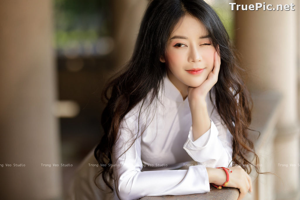 Image The Beauty of Vietnamese Girls with Traditional Dress (Ao Dai) #1 - TruePic.net - Picture-63