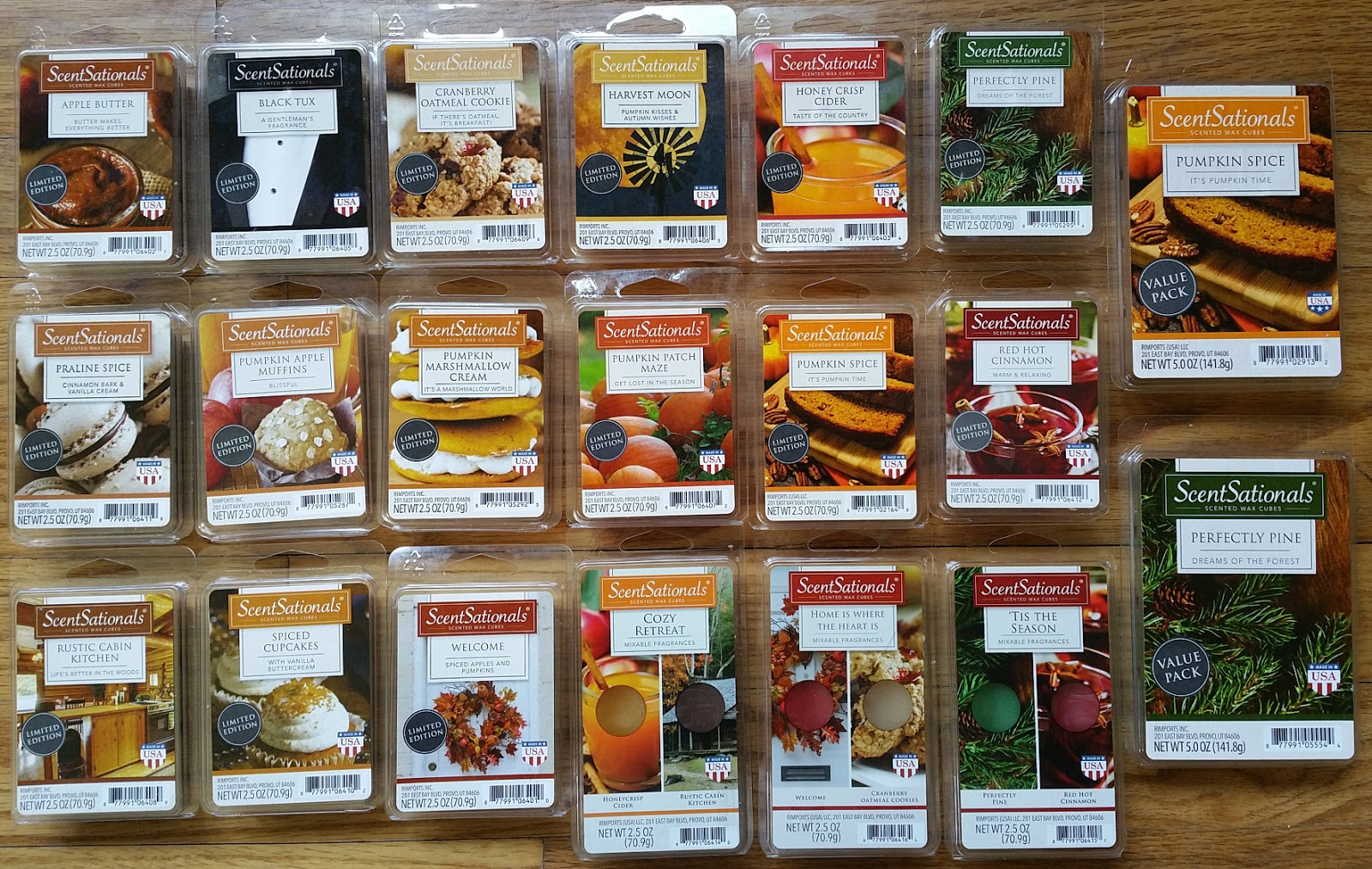 Scented Wax Melt Reviews ScentSationals New Fall 2017 Scented Wax