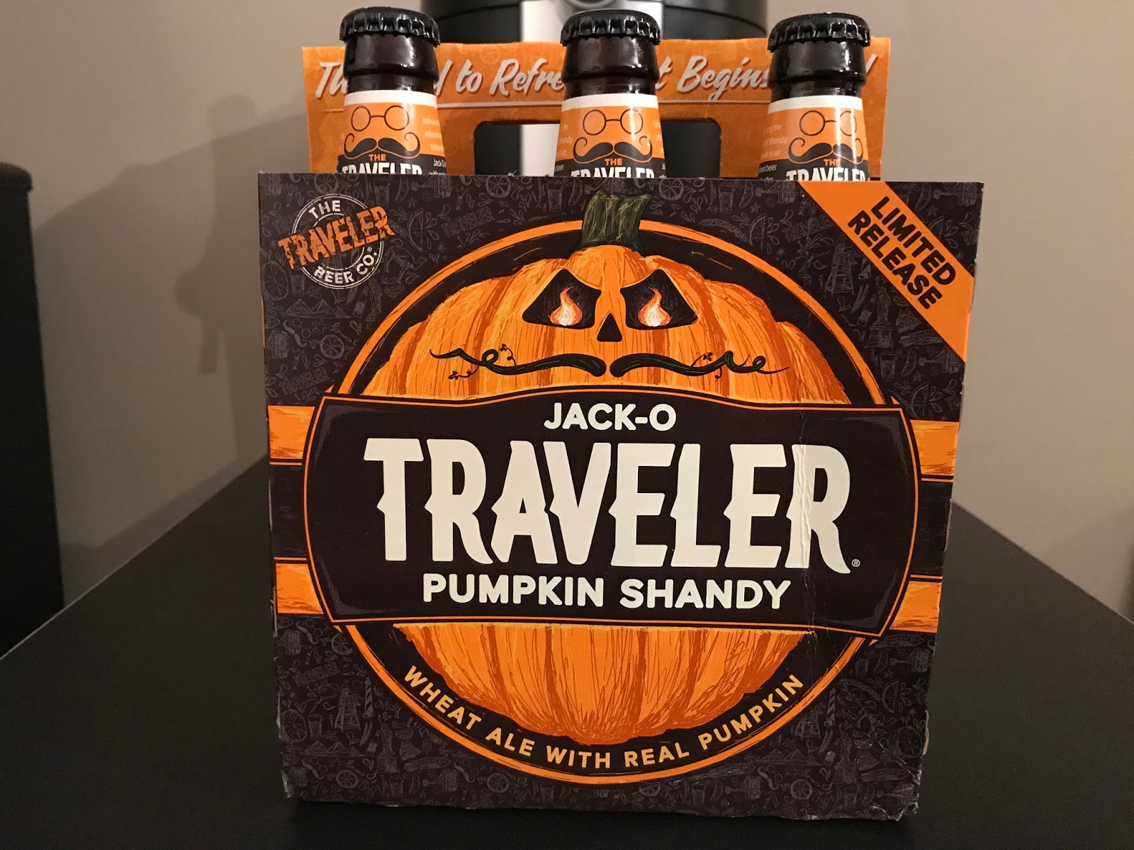 Beer Of The Week JackO Traveler Pumpkin Shandy