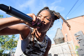 Haviah Mighty at The Royal Mountain Records BBQ at NXNE on June 8, 2019 Photo by John Ordean at One In Ten Words oneintenwords.com toronto indie alternative live music blog concert photography pictures photos nikon d750 camera yyz photographer