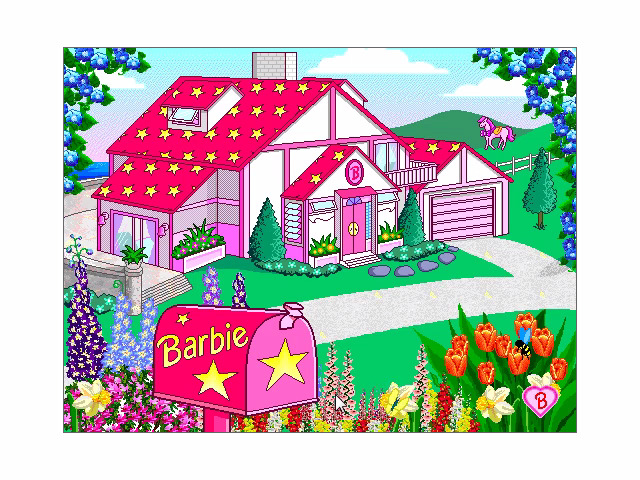 barbie and her magical house