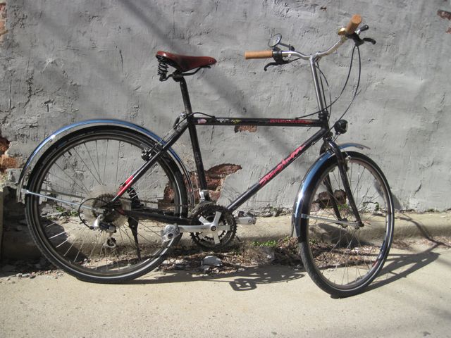 Dutch handlebars on mountain bike Clearance