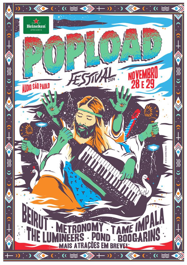 Atrações festival Popload 2014