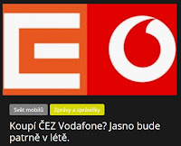 Koupí ČEZ Vodafone? Jasno bude patrně v létě. - AzaNoviny.eu