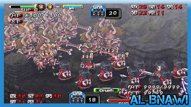 تحميل لعبة Generation of Chaos لاجهزة PSP ومحاكي PPSSPP من الميديا فاير