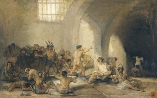 El Manicomio – Francisco de Goya El Manicomio – Francisco de Goya