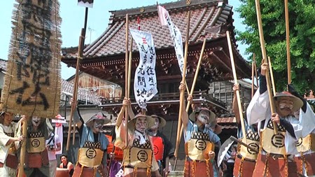 reproducing the army corps of peasants in Torigoe castle