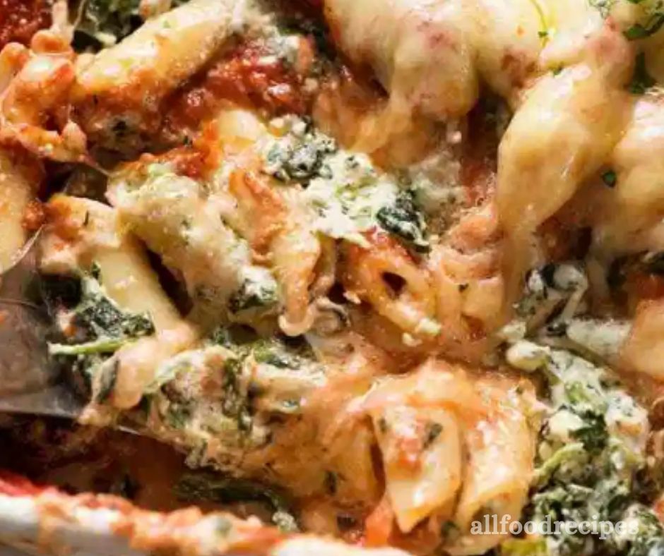 SPINACH AND RICOTTA PASTA BAKE RECIPE - All food recipes