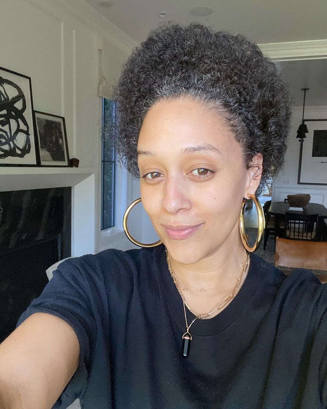 Tia Mowry-Hardrict Posts Funny Family Photo of Her and Her Kids Wearing