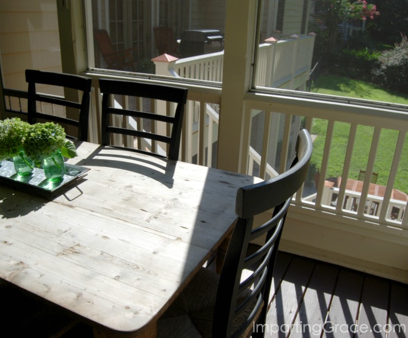 Imparting Grace Screened porch updates