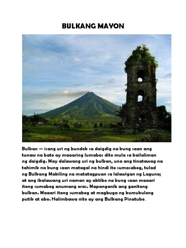 alamat ng bulkang mayon - philippin news collections