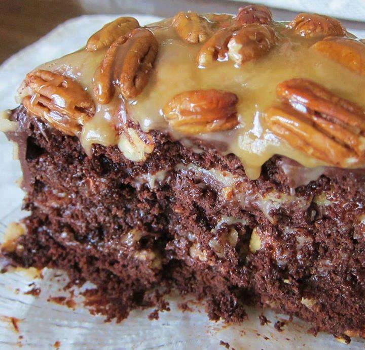 easy homemade chocolate turtle cake easy recipes easy homemade chocolate turtle cake easy recipes
