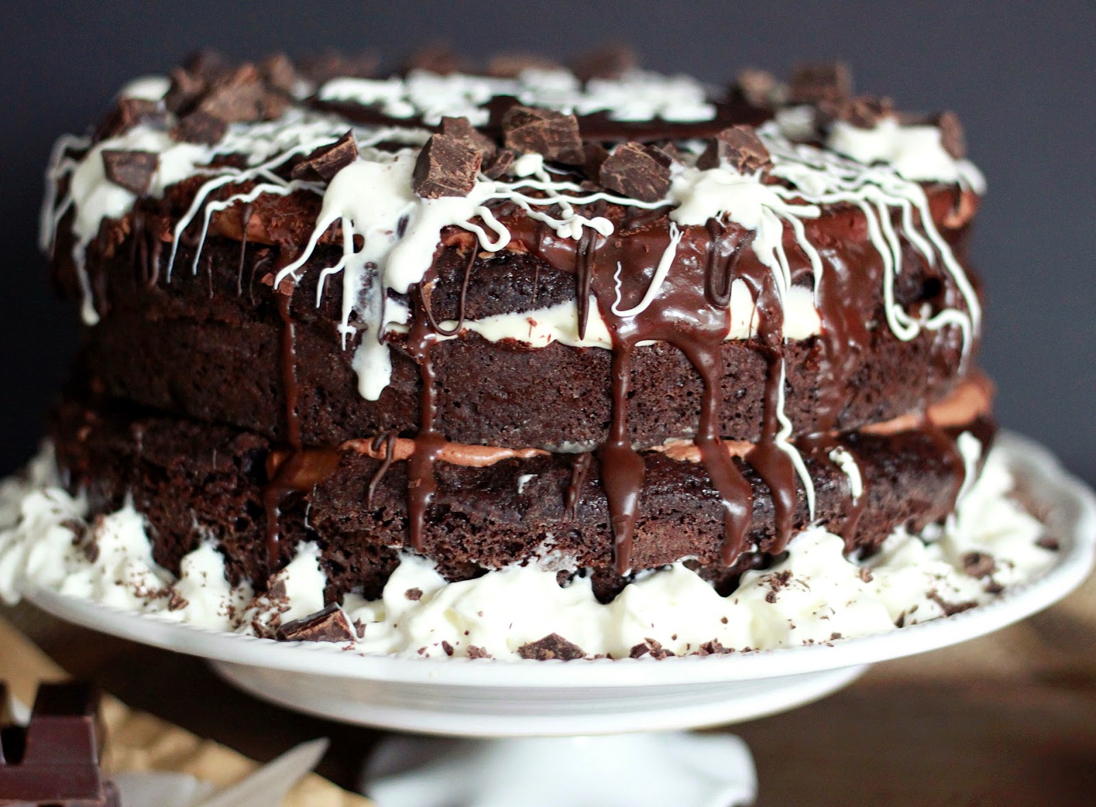 Tuxedo Truffle Mousse Cake Recipe