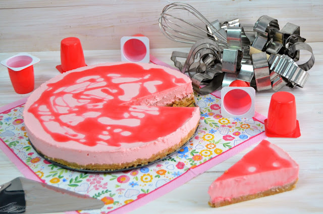 Tarta De Petit Suisse Por  Menos De 3 Euros
