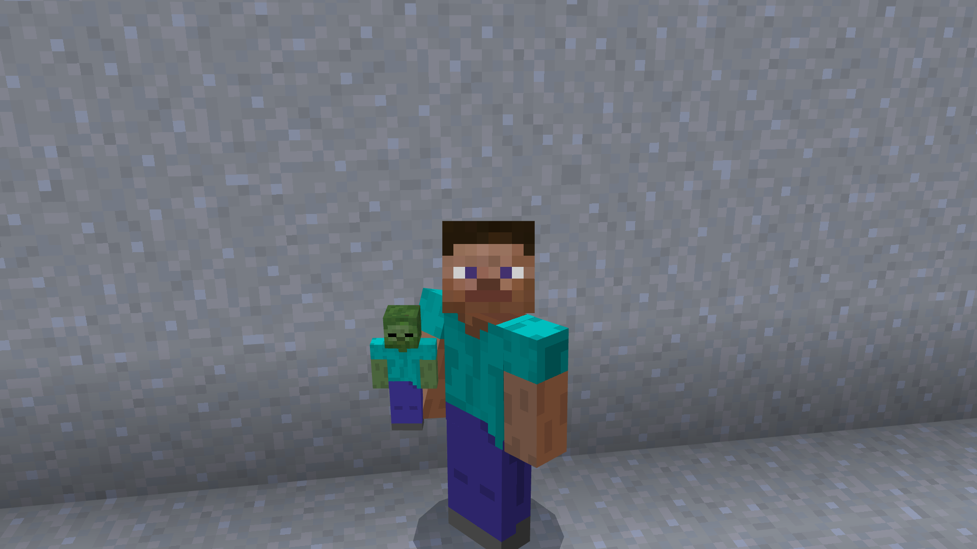 Skulls mobs Statues (Resource Pack)