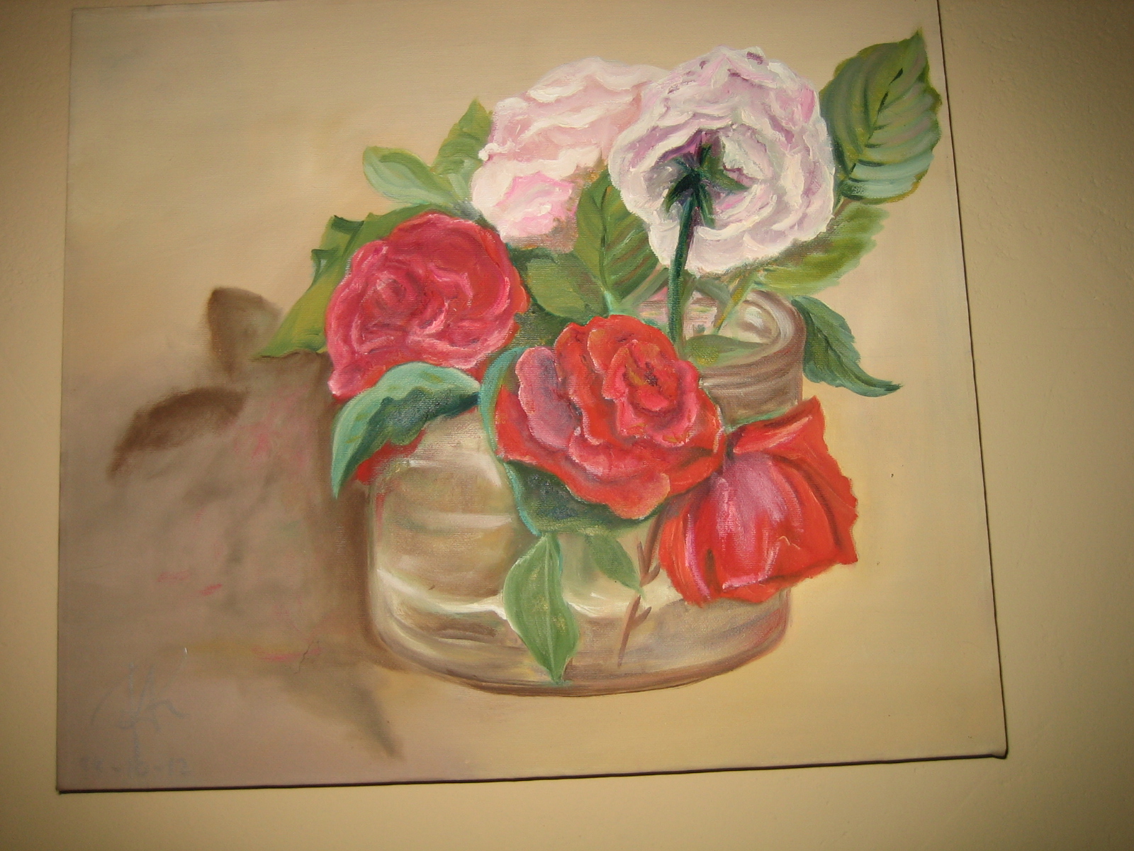 Manualidades y café: Cuadros pintados al óleo