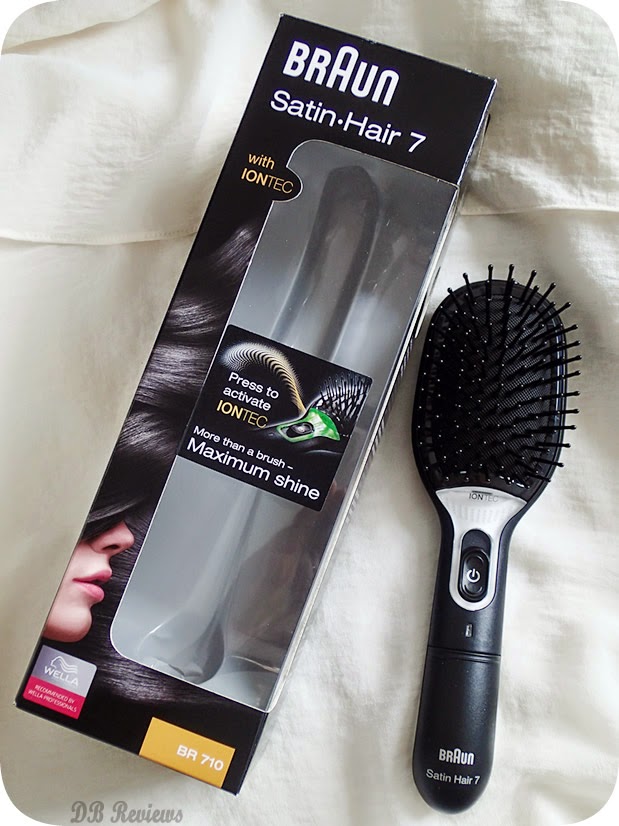 stroom Overweldigend Brouwerij The Braun Satin-Hair 7 Brush with IONTEC - DB Reviews - UK Lifestyle Blog