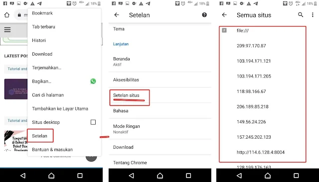 cara menghapus malware iklan android