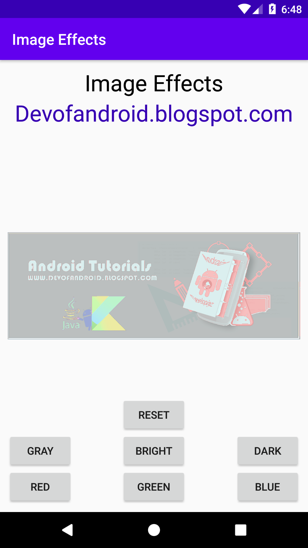Photo Editor Android Studio Java