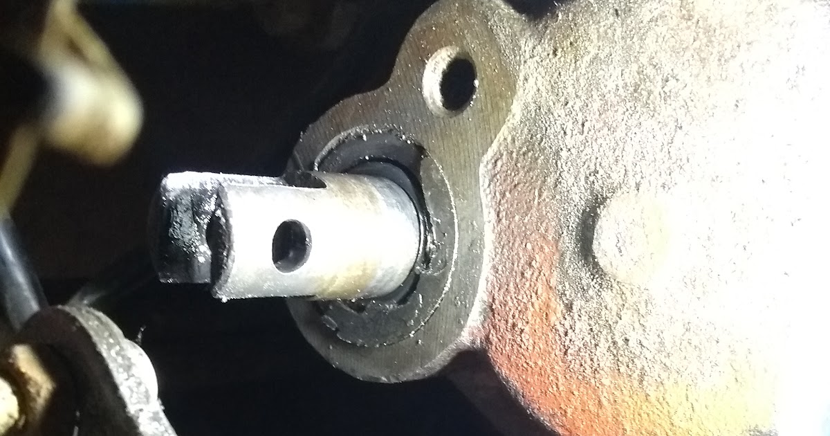 PTO Oil leak