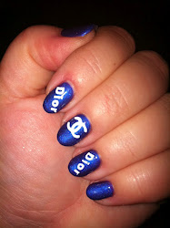 designer logo nail stamp