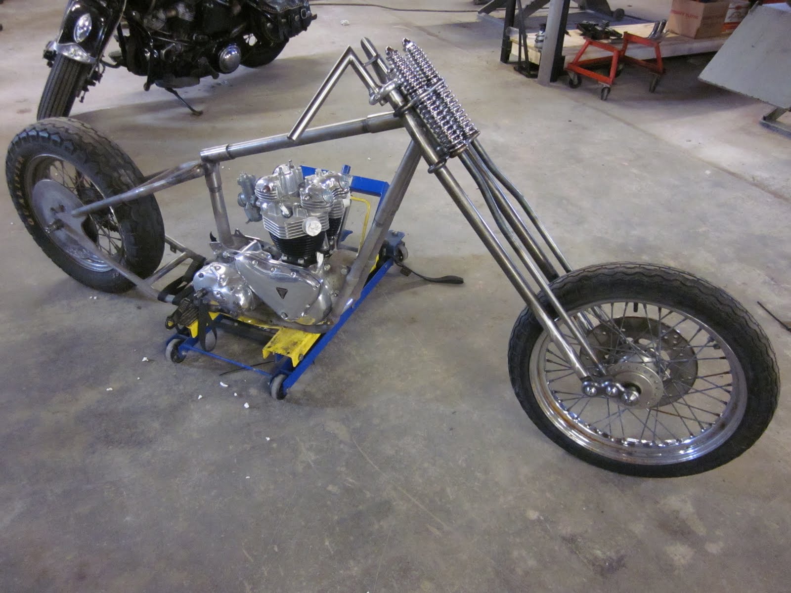 mini bike springer front end