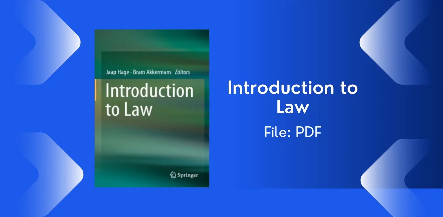 Free Books: Introduction to Law