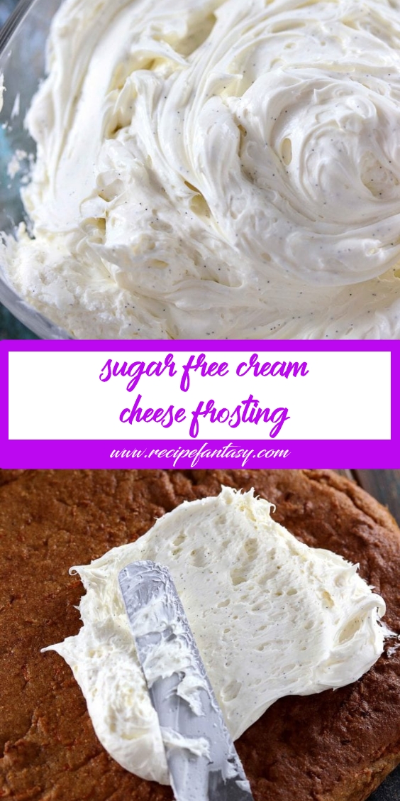Sugar Free Cream Cheese Frosting Recipe Imajination