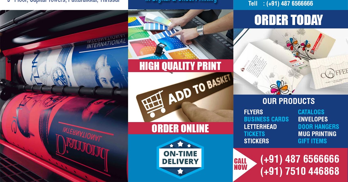Thrissur Printers, Call 7510446868