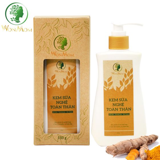 KEM SỮA NGHỆ TOÀN THÂN WONMOM 150G