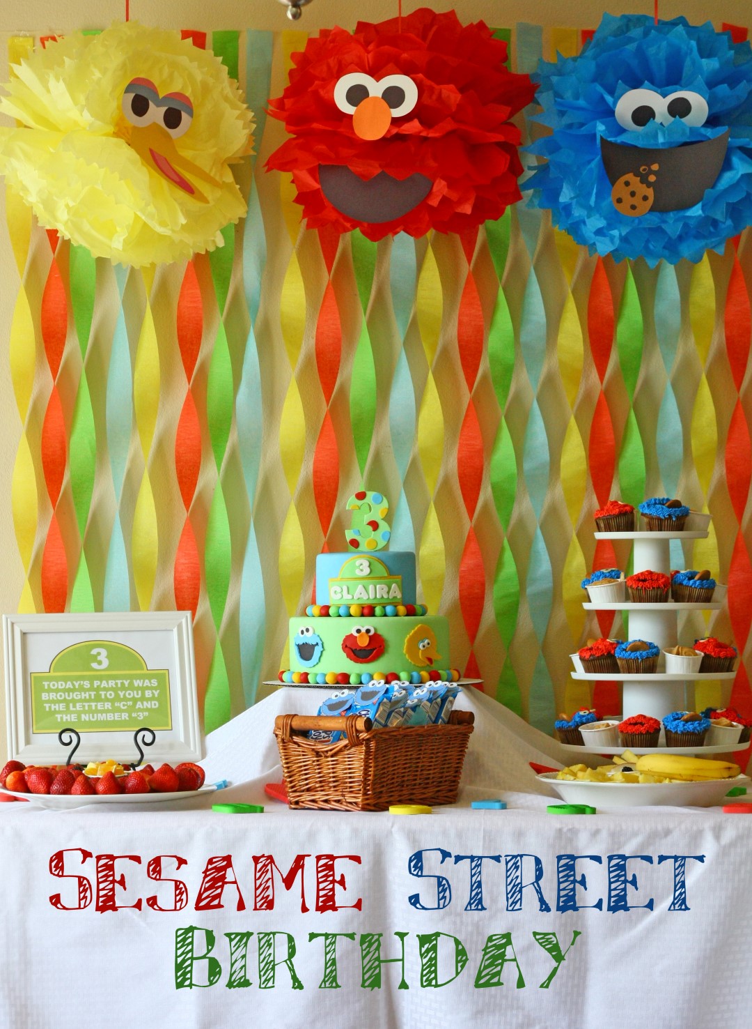 Patty Cakes Bakery: Sesame Street Birthday Party