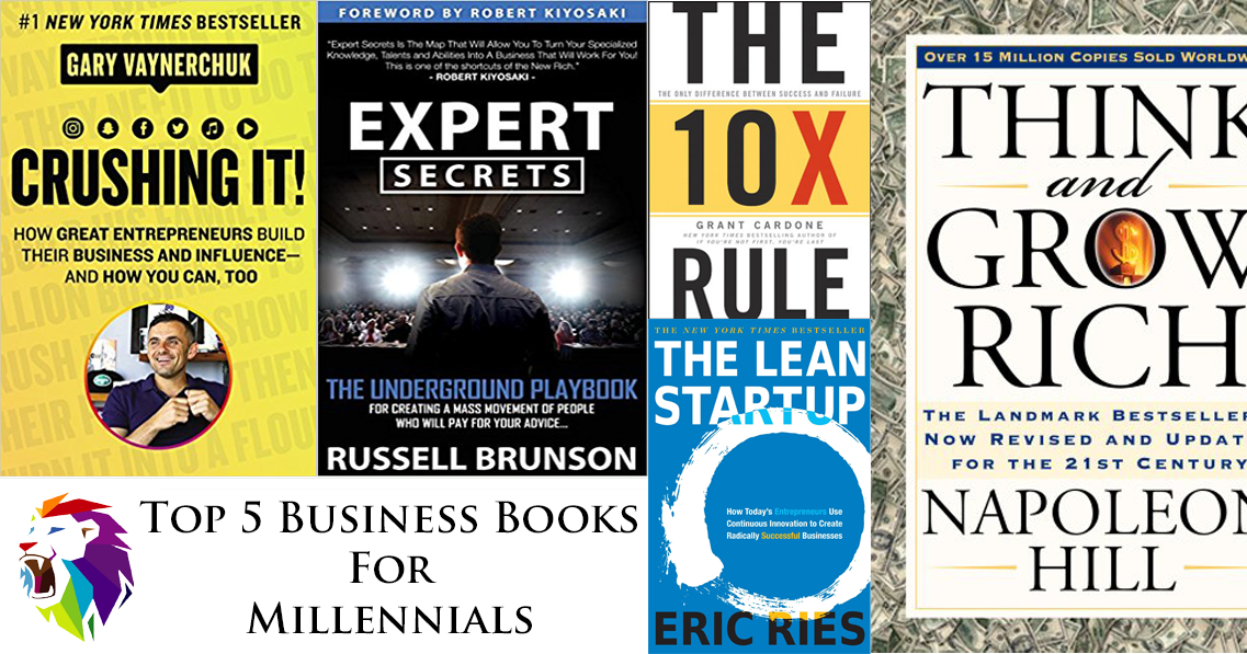 Top 5 Business Books for Millennials