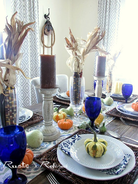 Table decor for Fall