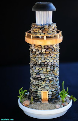 Mais de 70 ideias geniais para fazer usando pedras.