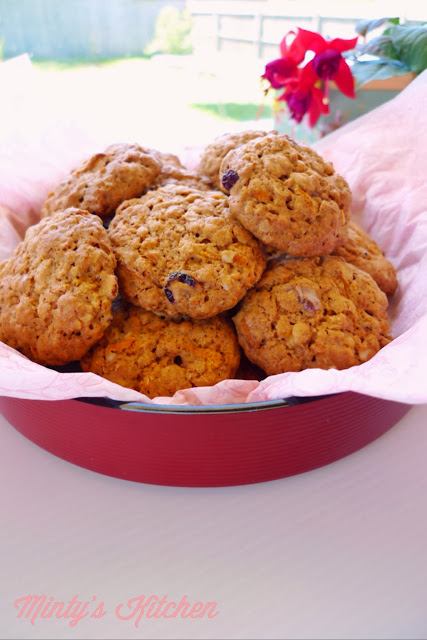 Crunchy Oatmeal-Carrot Cookies