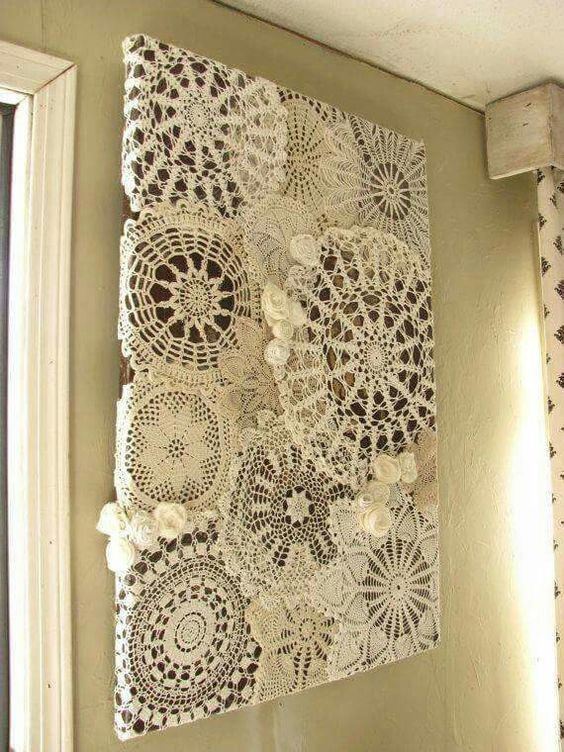 DECORACIÓN DE PARED A CROCHET Mientras Cuchufleta Duerme