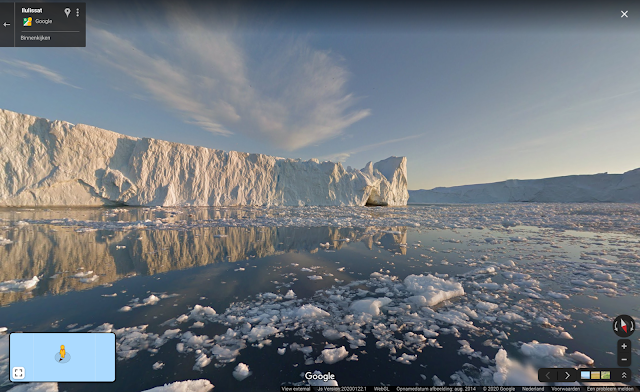 Ilulissat Icefjord in Groenland.