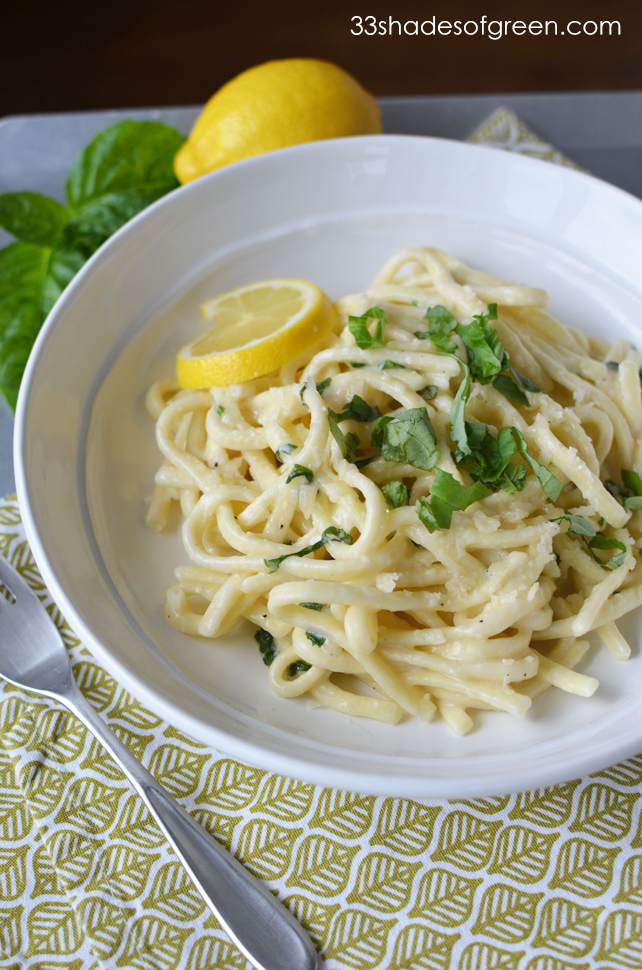 33 Shades of Green: Spaghetti with Lemon & Olive Oil