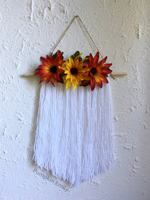 DIY Yarn Wall Hanging