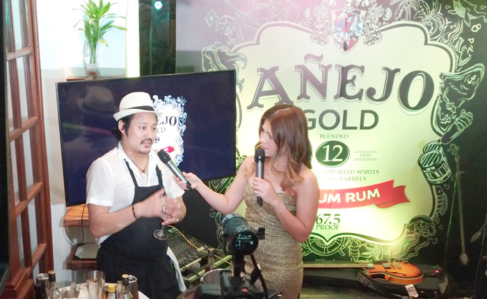 Añejo Gold Medium Rum Davao Launch