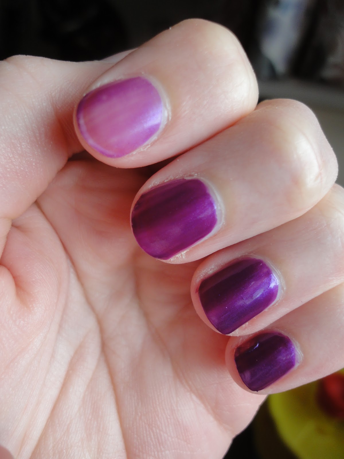 Beau Flutterby No7 Stay Perfect Nail Polish Review Vivid Violet 40