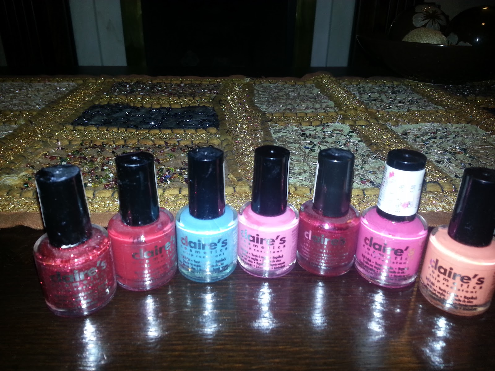 Cute nails Claire’s Chip Resistant Nail Polish Review, Swatches & NOTD