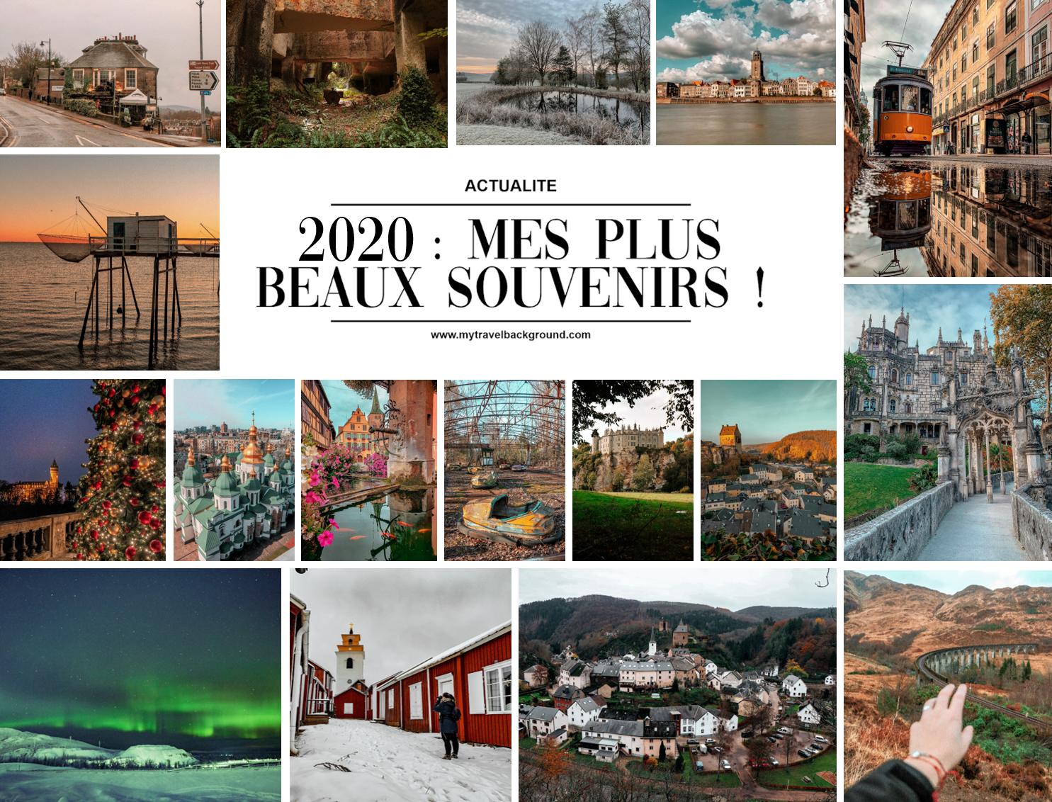 Mes plus BEAUX SOUVENIRS de 2020