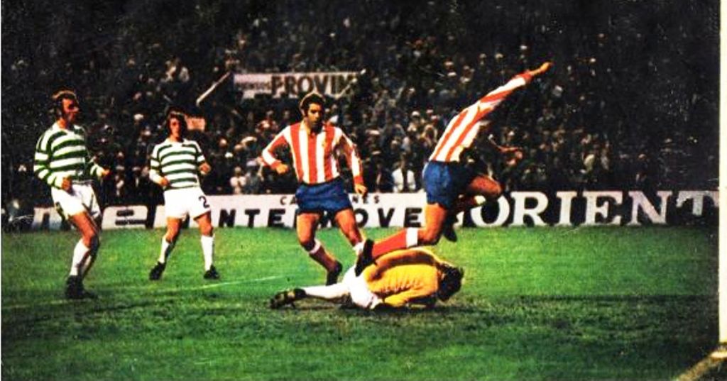 TWB22 Coupe des Clubs Champions 1973 1974 Atletico Madrid Celtic TWB22 Coupe des Clubs Champions 1973 1974 Atletico Madrid Celtic