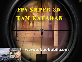 FPS Sniper 3D 1.30 Tam Kafadan Vur Mod indir 2020 Android