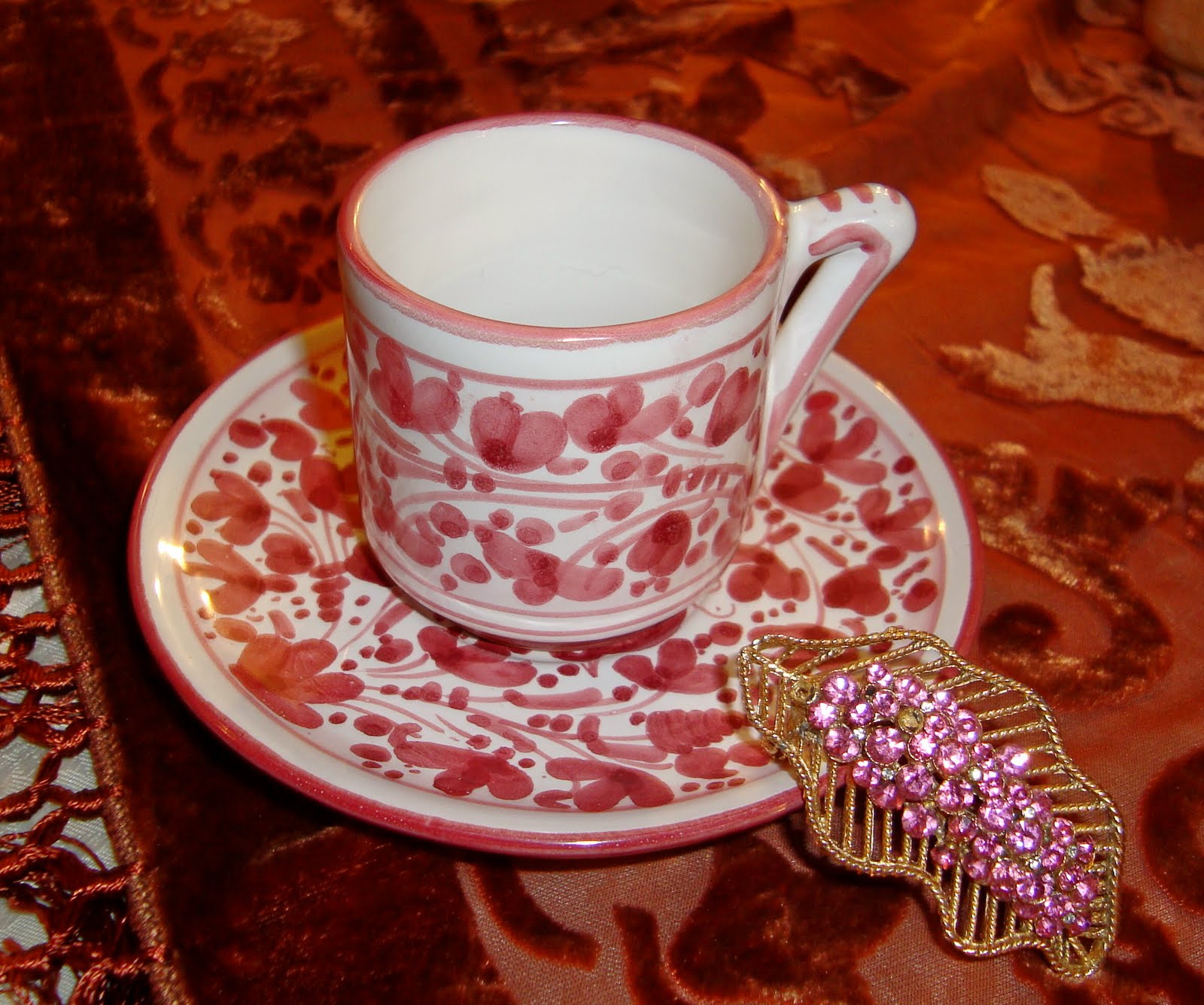 Martha's Favorites: GIVING THANKS FOR FAMILY,FRIENDS & ITALIAN TEA CUPS!