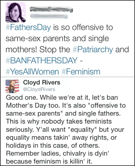 IMG 20160620 WA0057 Feminist complains about Father's day and she gets shut down with a clapback