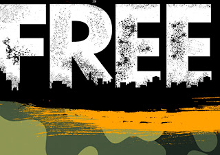Free Fire: Free Printable Background for a Photo Call.