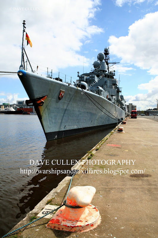 Warships and Auxiliaries Bremen Class Frigates