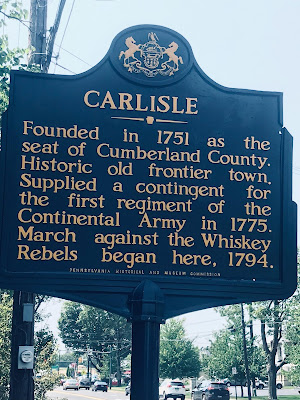 The City of Carlisle Historical Marker in Cumberland County, Pennsylvania